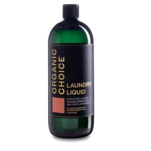 ผลิตภัณฑ์ซักผ้า (น้ำ) Organic Choice Laundry Liquid LUXE, Orange Bergamot and Wild Lavender